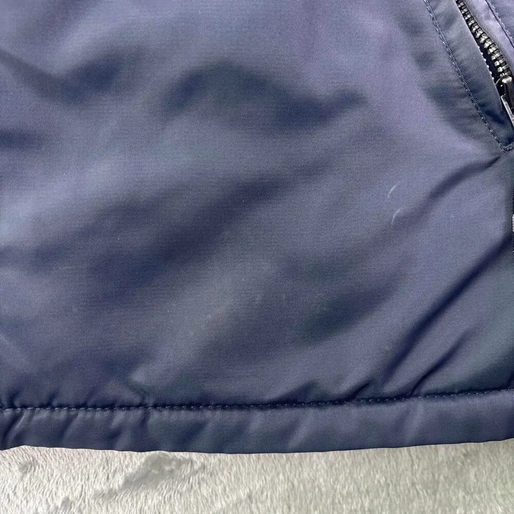 Vintage Polo Ralph Lauren Polo Jeans Co Jacket Mens L Navy Fur Collar Puffer Y2K
